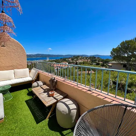 Penthouse La Vigie Appartement Cavalaire-sur-Mer Buitenkant foto
